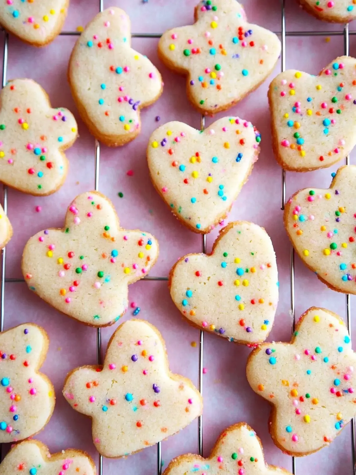 Funfetti Shortbread Cut-Out Cookies to Brighten Your Day 5 Funfetti Shortbread Cut-Out Cookies
