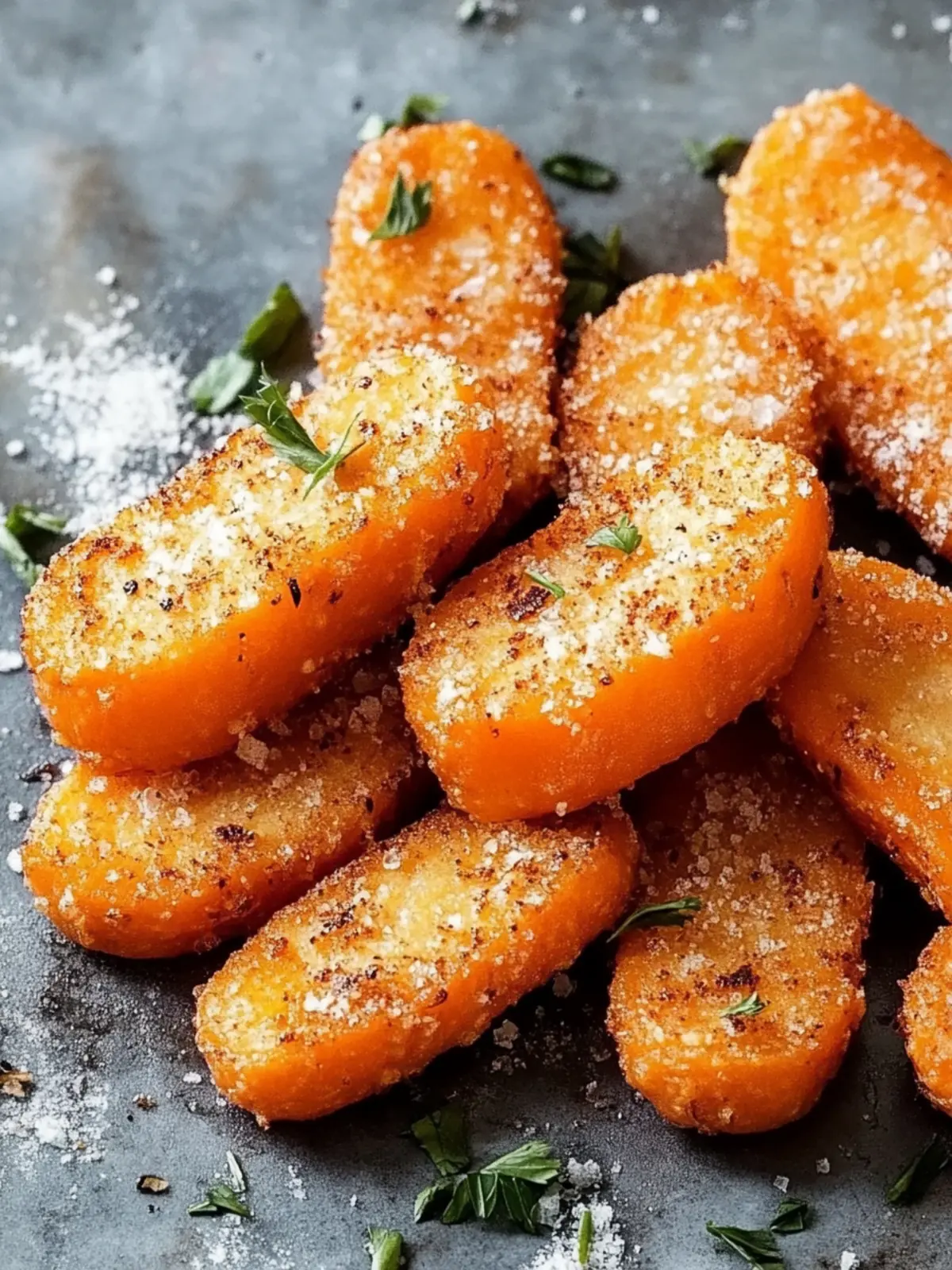 Crispy Smashed Carrots: Your New Favorite Veggie Side Dish 2 Smashed Carrots