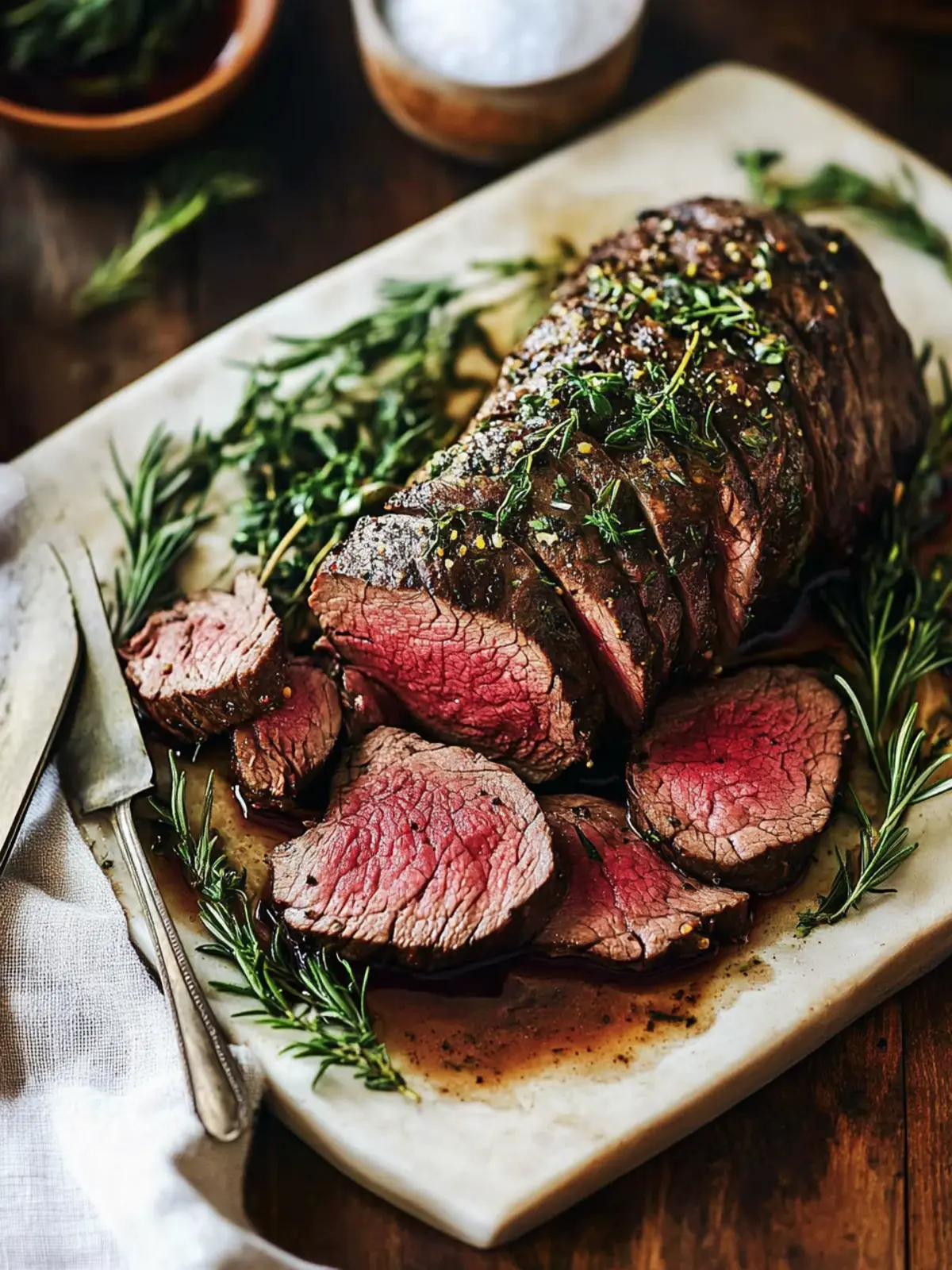 Savory Beef Tenderloin with Lush Red Wine Sauce Delight 2 Beef Tenderloin