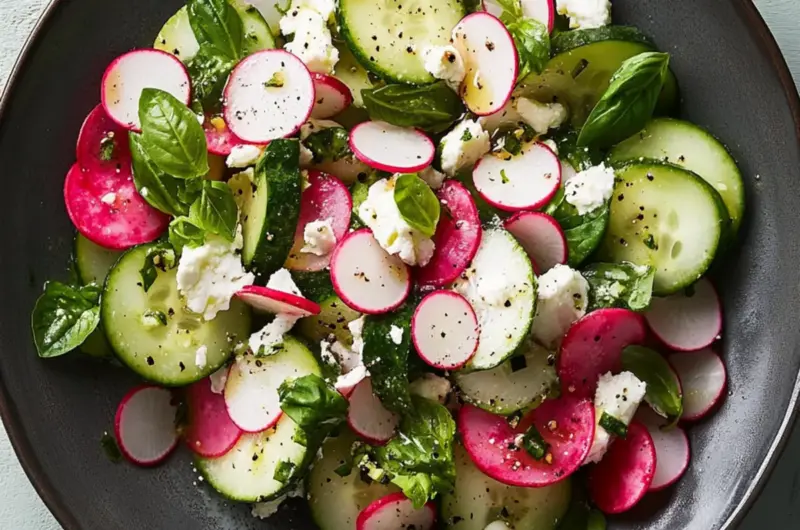 Cucumber Radish Salad