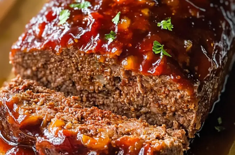 Bourbon Glaze Meatloaf