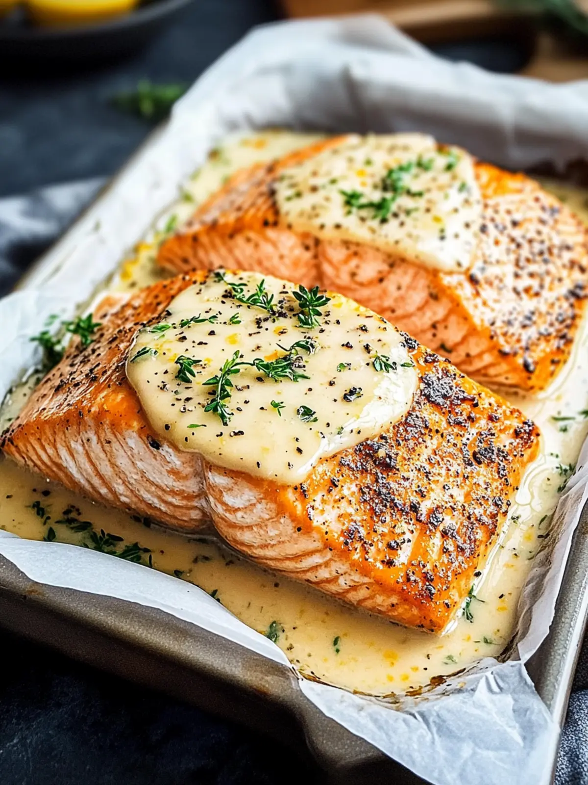 Delicious Baked Boursin Salmon - Easy, Creamy & Flavorful 3 Baked Boursin Salmon