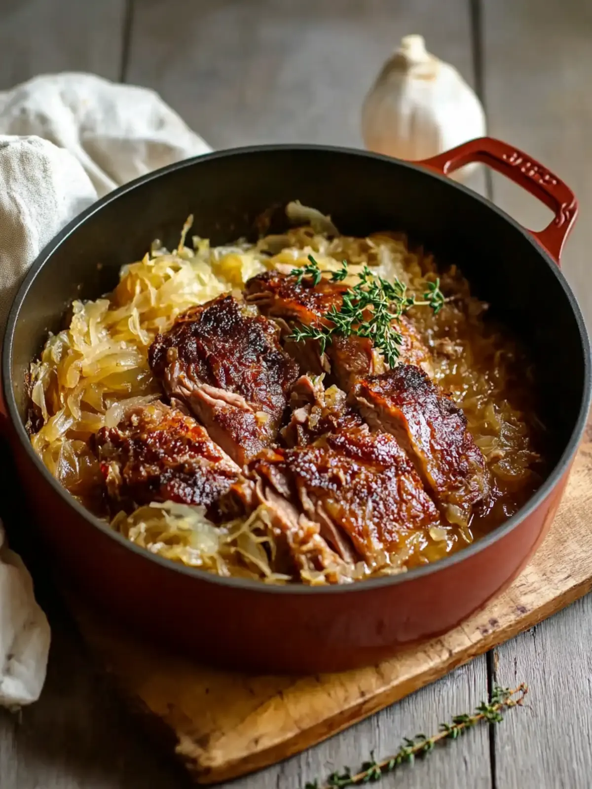 Braised Pork and Sauerkraut: A Comfort Food Classic 3 Braised Pork and Sauerkraut