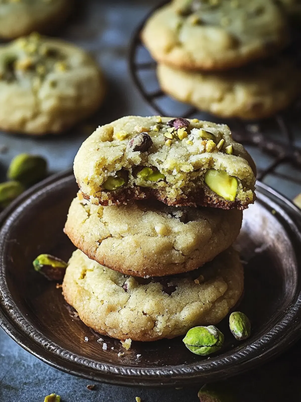 Melt-in-Your-Mouth Pistachio Cream Cookies You'll Love 2 Pistachio Cream Cookies