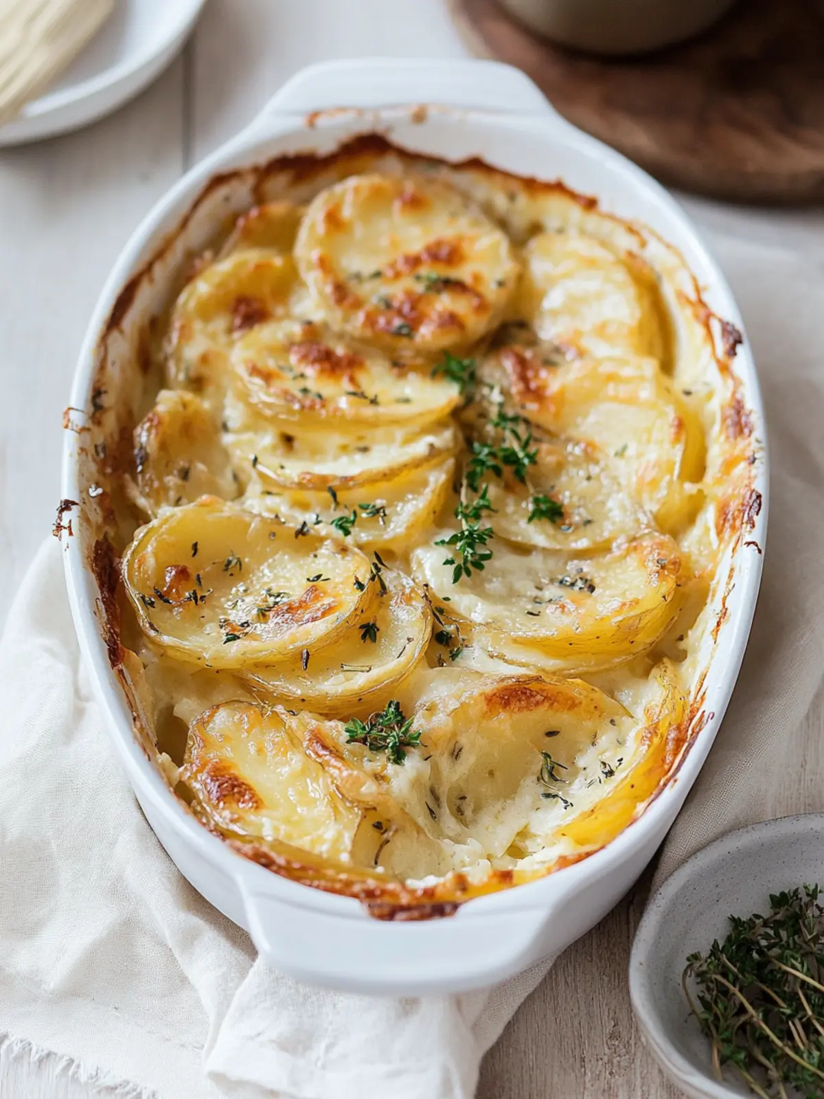 Creamy Scalloped Potatoes with Crispy Edges to Impress Everyone 2 Creamy Scalloped Potatoes