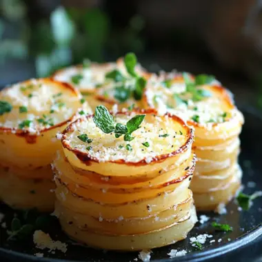 Irresistible Parmesan Potato Stacks for Cozy Nights In 10 Parmesan Potato Stacks