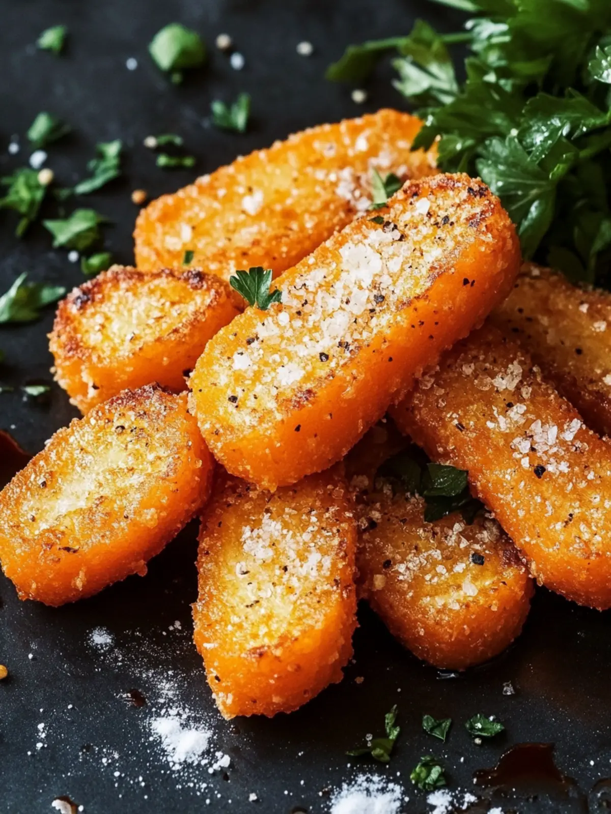 Crispy Smashed Carrots: Your New Favorite Veggie Side Dish 3 Smashed Carrots