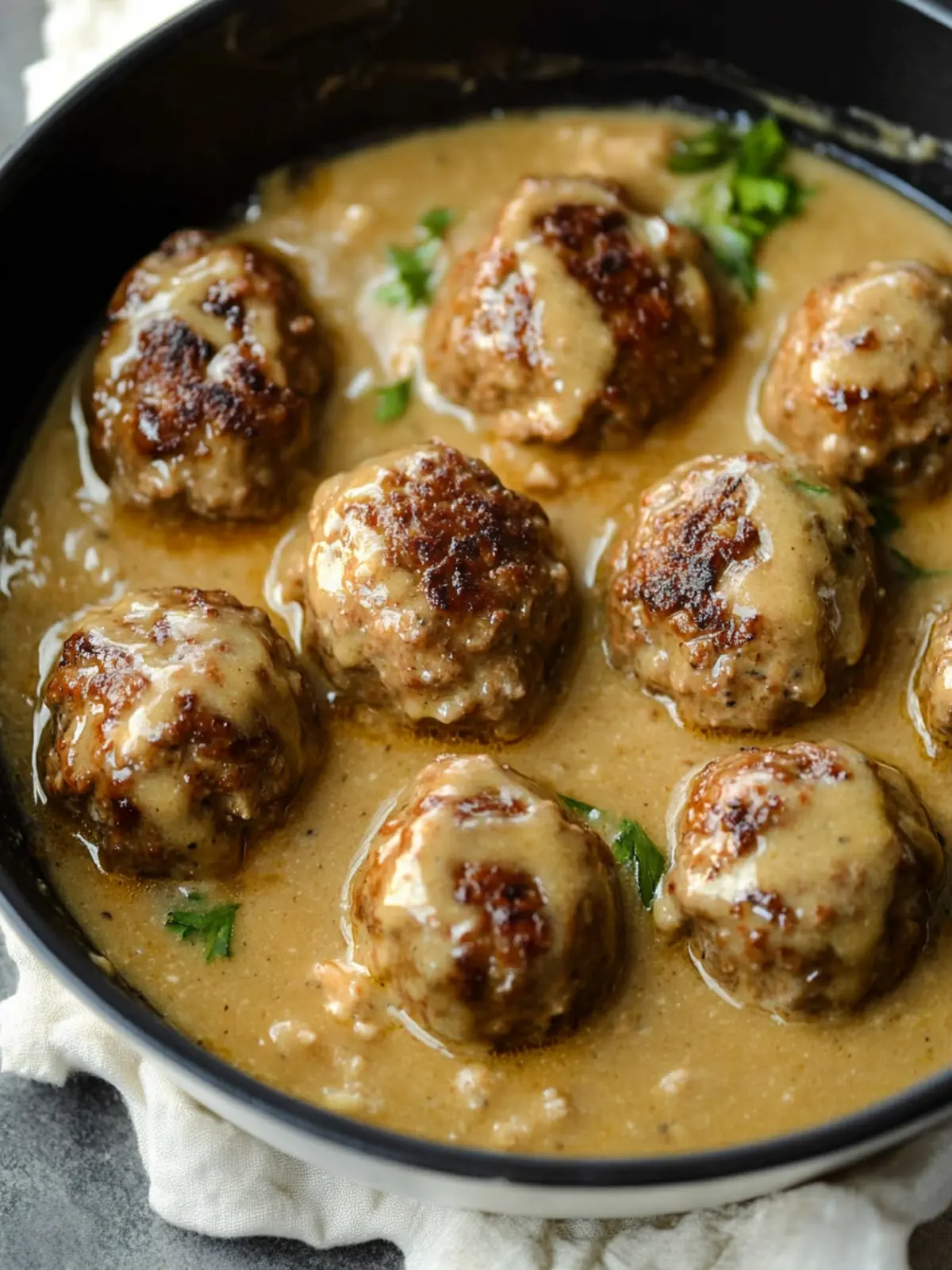 Homemade Meatballs in Dijon Gravy Your New Comfort Food Delight 2 Meatballs in Dijon Gravy