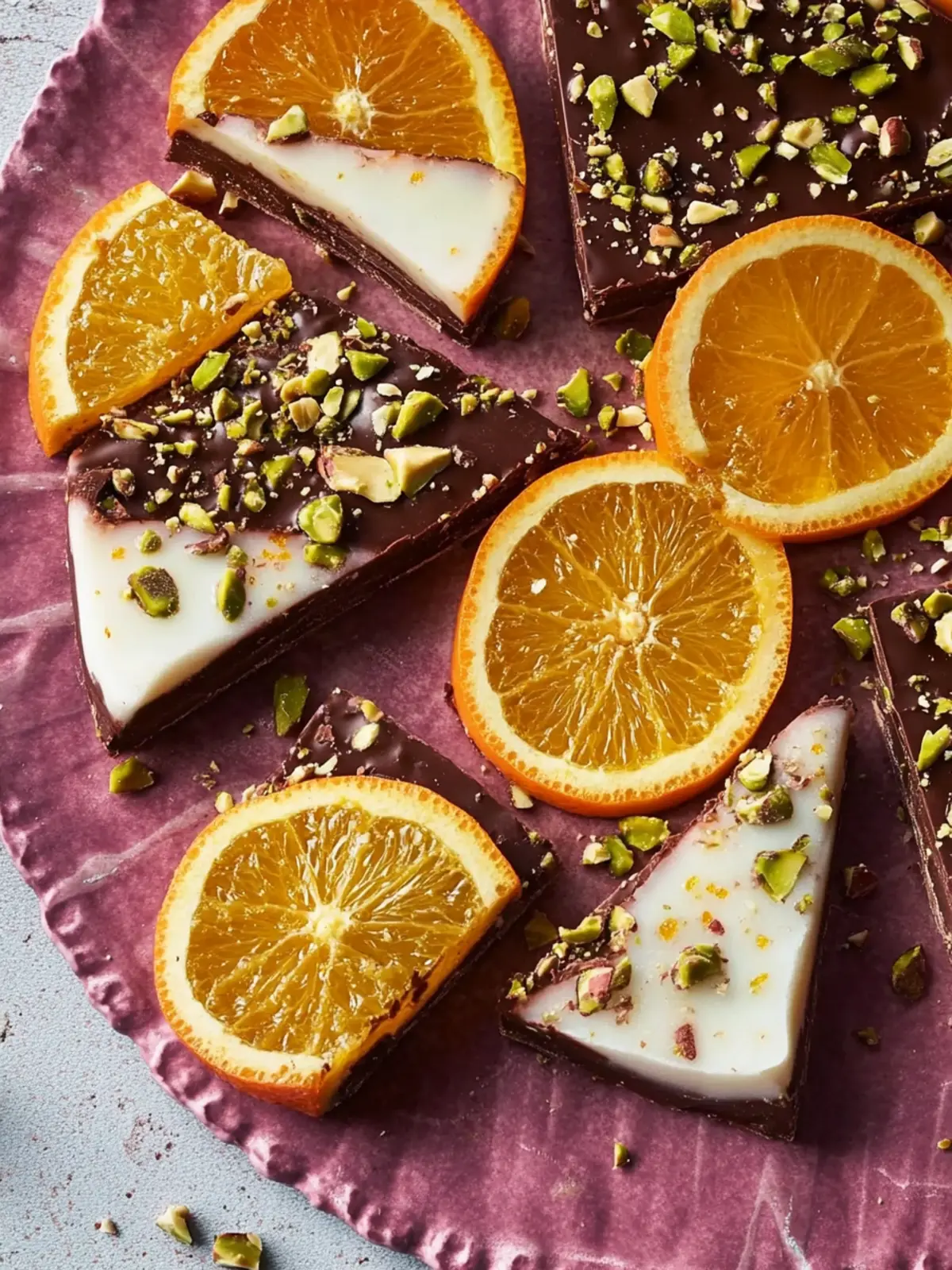 Decadent Chocolate-Pistachio Orange Slices You’ll Love 5 Chocolate–Pistachio Orange Slices