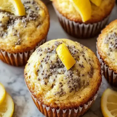 Deliciously Soft Lemon Chia Seed Muffins You’ll Love 9 Lemon Chia Seed Muffins