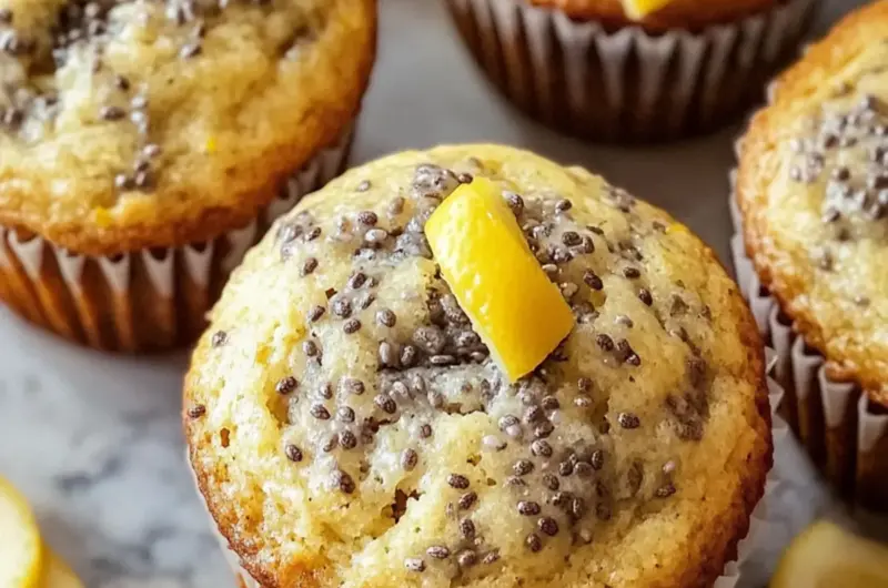 Lemon Chia Seed Muffins
