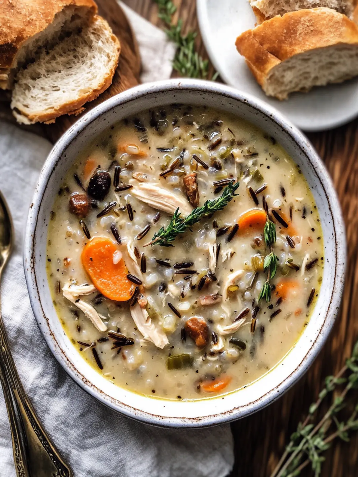 Comforting Wild Rice Chicken Soup for Cozy Nights 5 Wild Rice Chicken Soup
