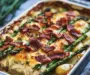 Irresistible Asparagus & Bacon Chicken Potato Casserole Delight