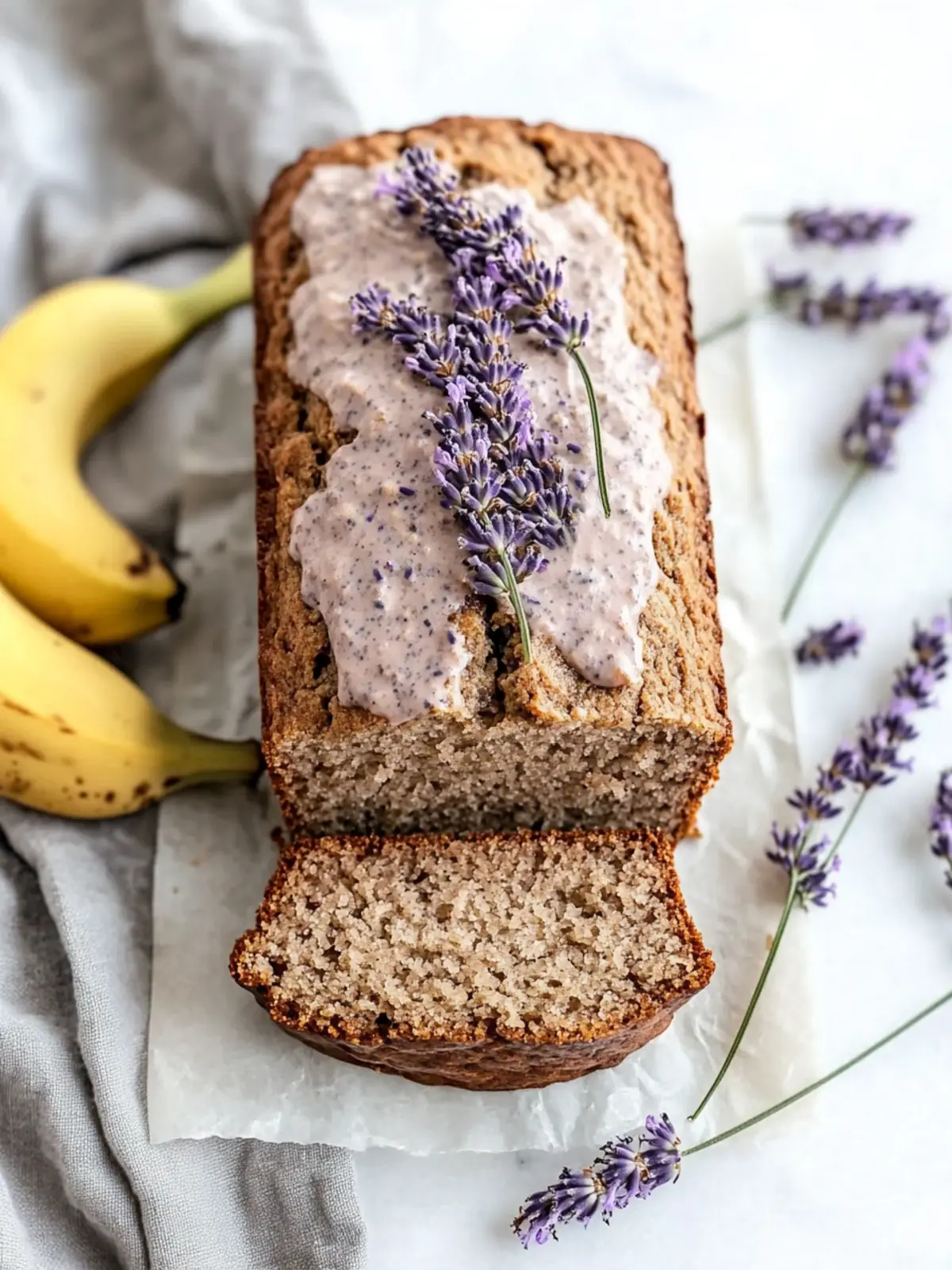 Lavender Banana Bread: A Floral Twist on Classic Delight 4 Lavender Banana Bread
