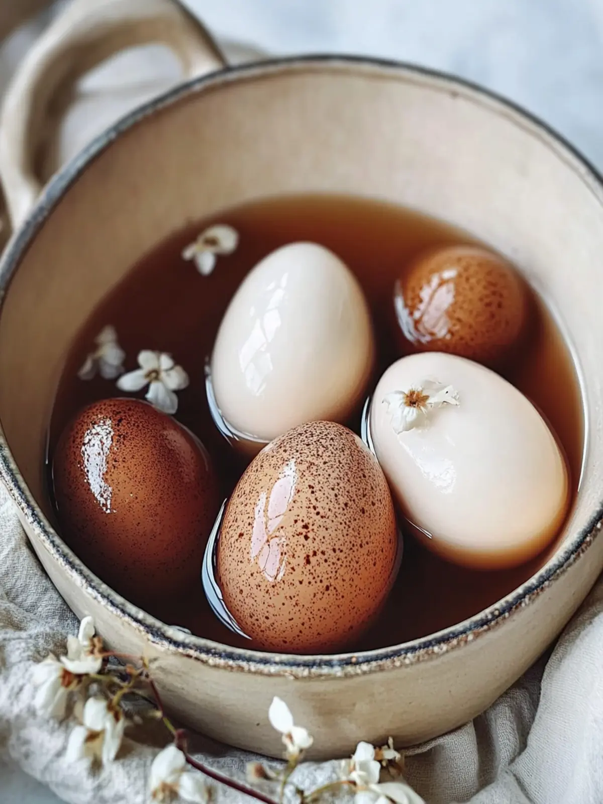 Slow Simmered Tea Stained Eggs for a Flavorful Breakfast Treat 5 Slow Simmered Tea Stained Eggs