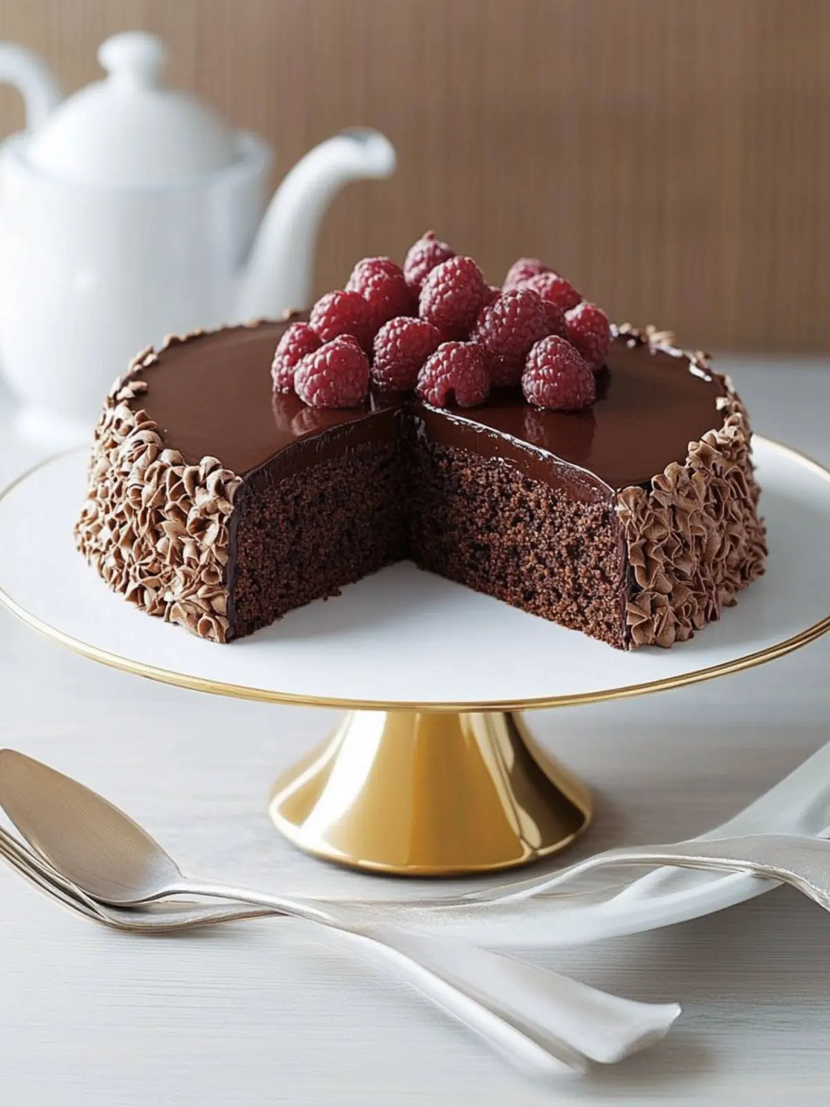 Irresistible Flourless Chocolate Cake with a Nutty Twist 2 Flourless Chocolate Cake