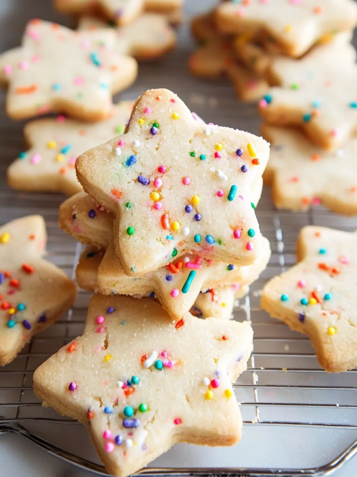 Funfetti Shortbread Cut-Out Cookies to Brighten Your Day 3 Funfetti Shortbread Cut-Out Cookies