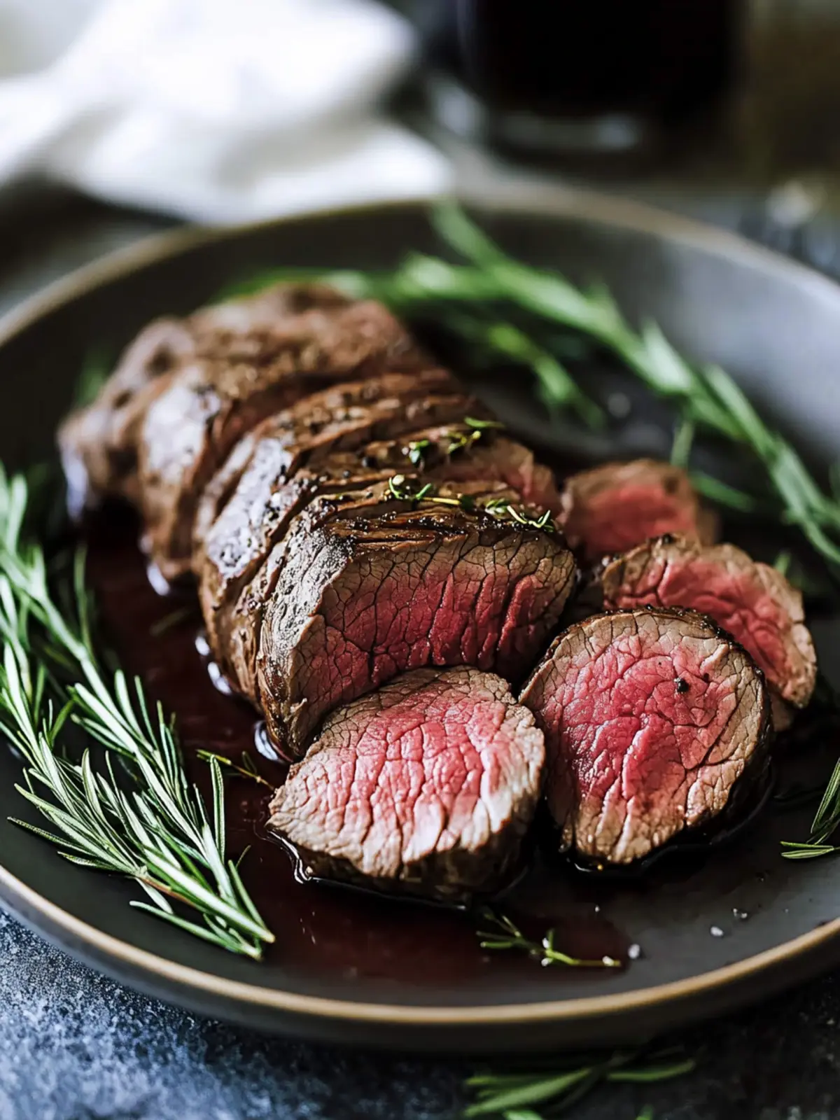 Savory Beef Tenderloin with Lush Red Wine Sauce Delight 5 Beef Tenderloin
