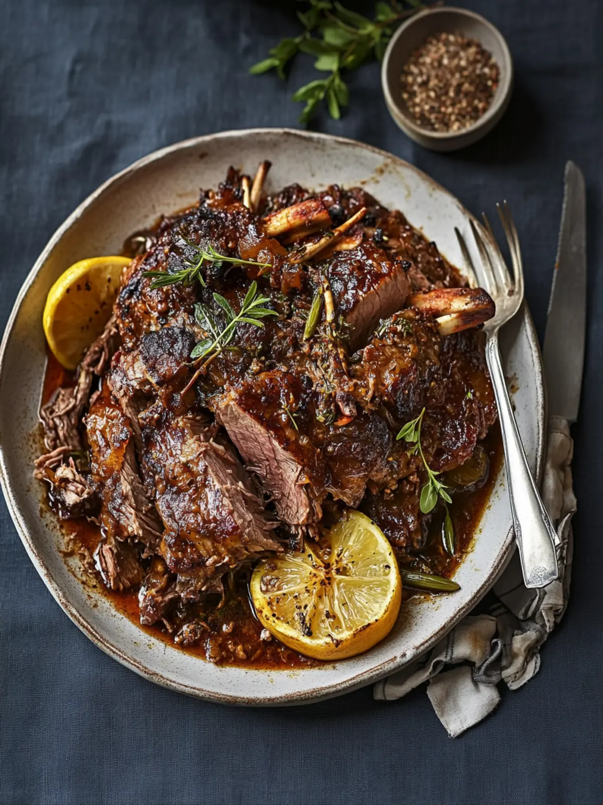 Savory Braised Lamb with Baharat – A Flavor Adventure! 3 Braised Lamb