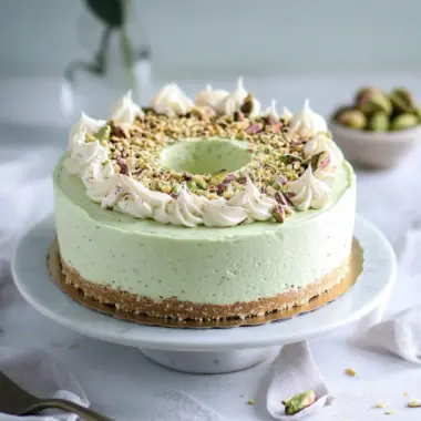 No Bake Pistachio Cheesecake: A Simple Creamy Dream 10 No Bake Pistachio Cheesecake