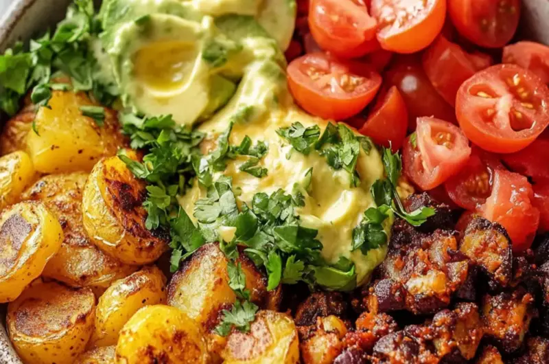 Loaded Fiesta Potato Bowls
