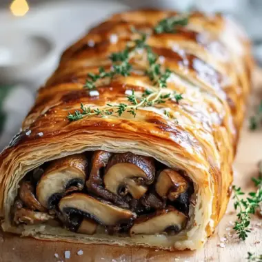 Mouthwatering Vegetarian Mushroom Wellington for Festive Gatherings 9 Vegetarian Mushroom Wellington