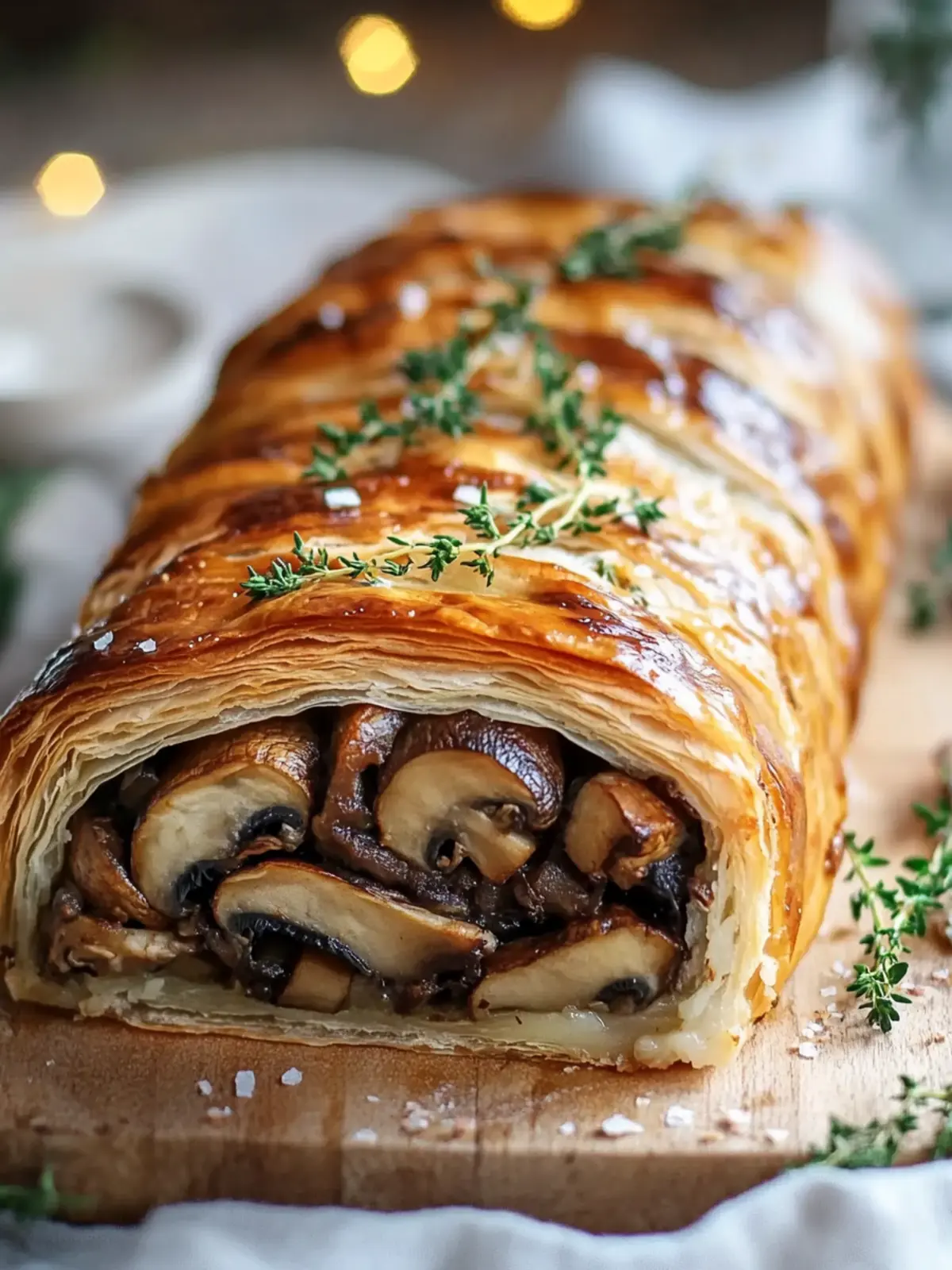 Mouthwatering Vegetarian Mushroom Wellington for Festive Gatherings 5 Vegetarian Mushroom Wellington
