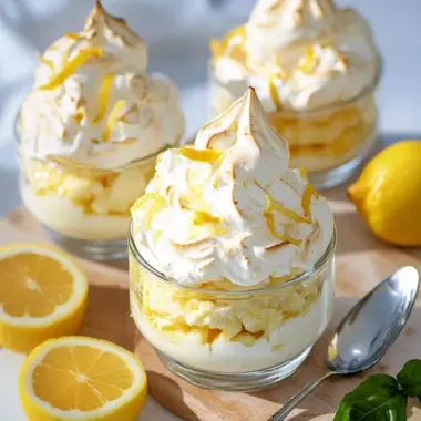 Delightful Lemon Meringue Fool: Quick 4-Ingredient Treat 10 Lemon Meringue Fool