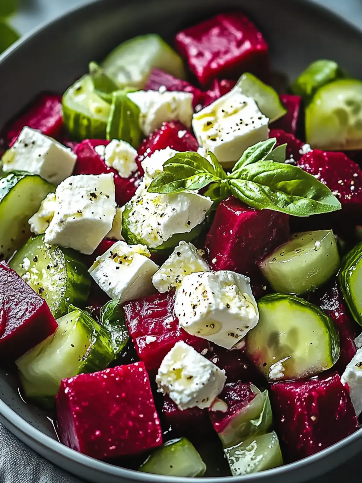Beet Salad with Feta and Cucumbers for a Refreshing Boost 4 Beet Salad with Feta and Cucumbers