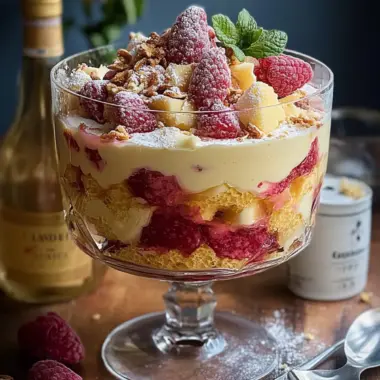 Rhubarb Custard Trifle: Effortless No-Bake Delight for Spring 10 Rhubarb Custard Trifle