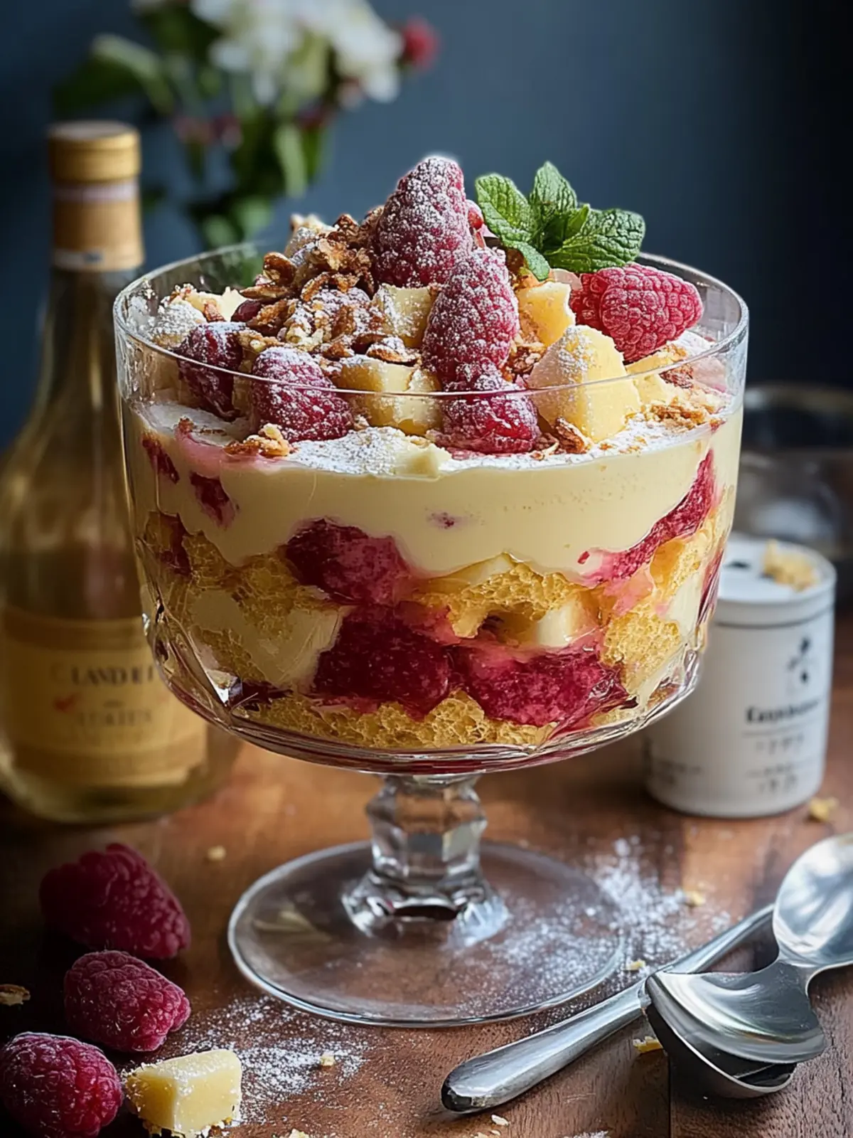 Rhubarb Custard Trifle: Effortless No-Bake Delight for Spring 5 Rhubarb Custard Trifle