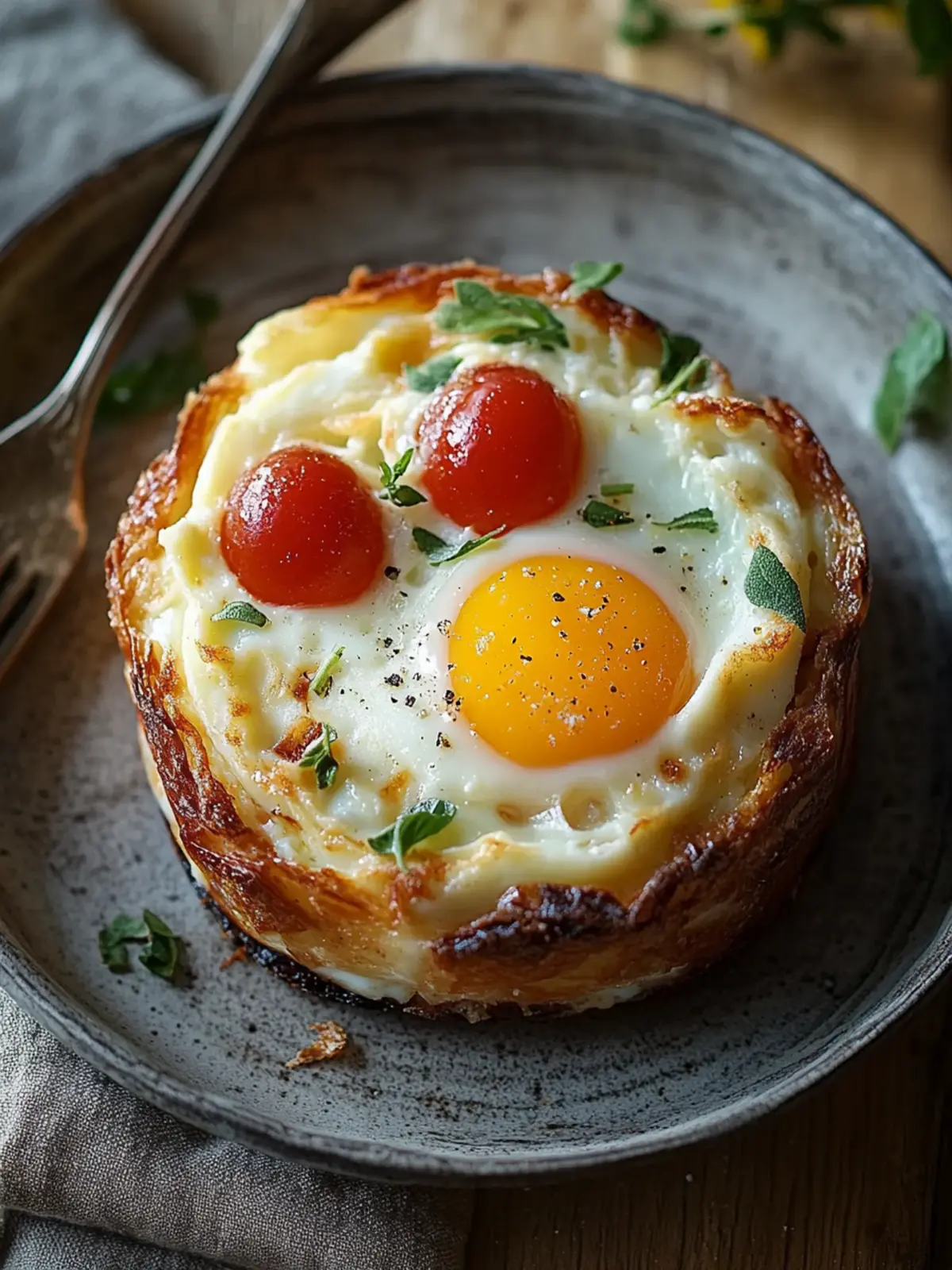 Baked Eggs Napoleon: Luxurious Brunch Made Effortlessly Easy 5 Baked Eggs Napoleon