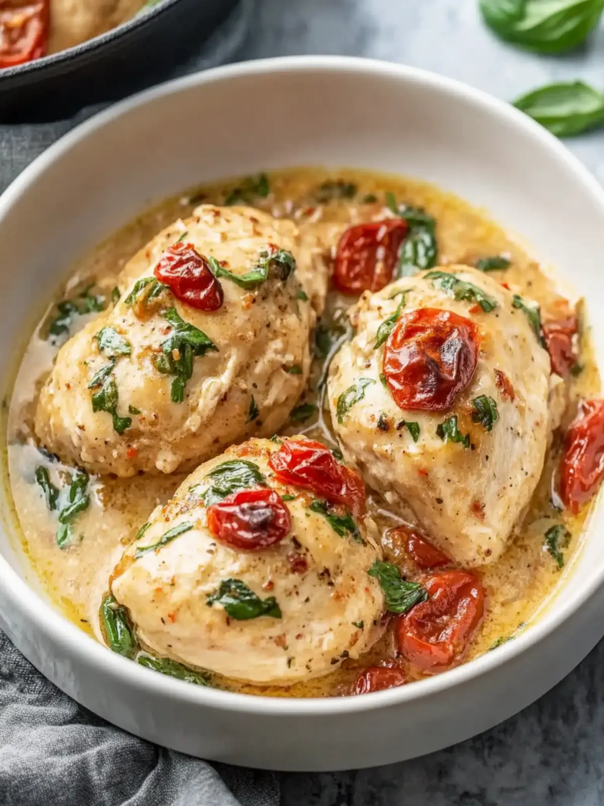 Crockpot Tuscan Chicken: Creamy Comfort for Busy Weeknights 5 Crockpot Tuscan Chicken
