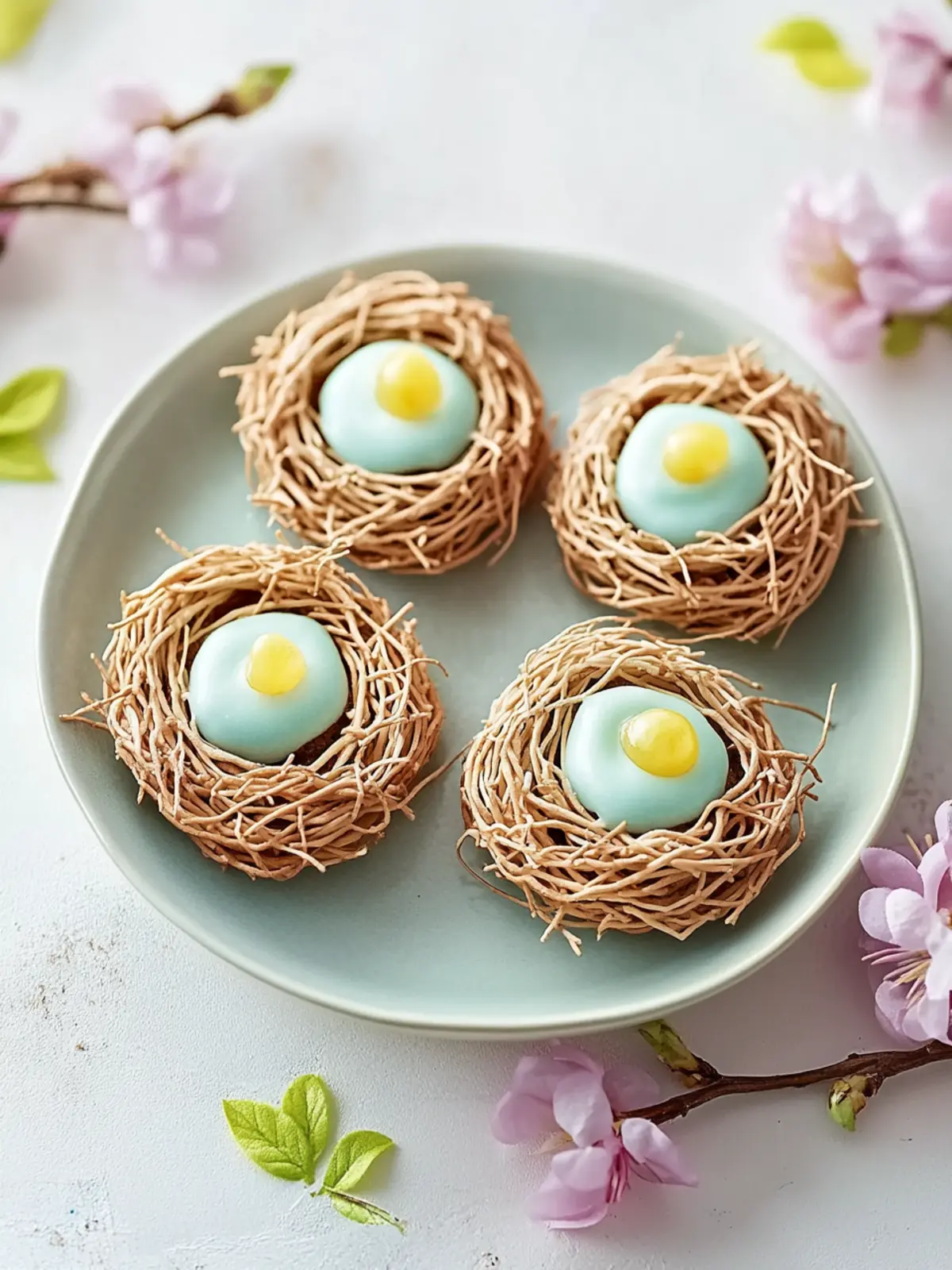 Delicious Birds Nest Cookies Perfect for Spring Celebrations 3 Birds Nest Cookies