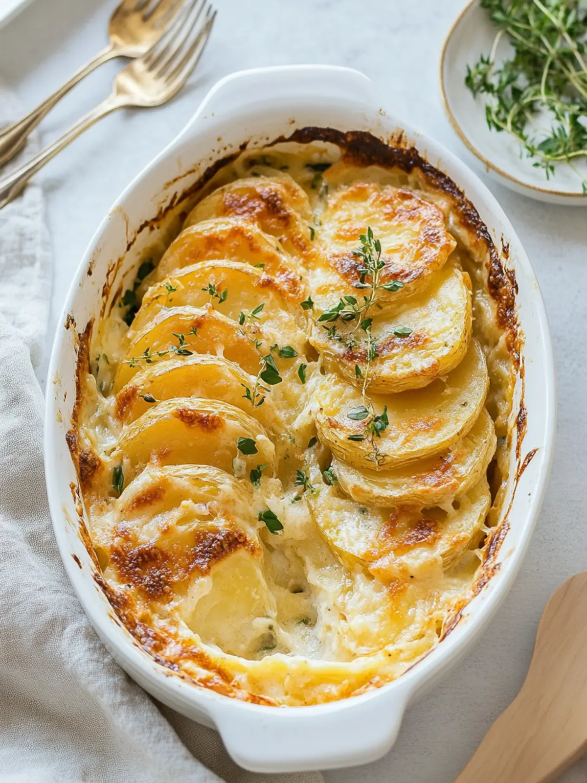 Creamy Scalloped Potatoes with Irresistible Crispy Edges 2 Creamy Scalloped Potatoes