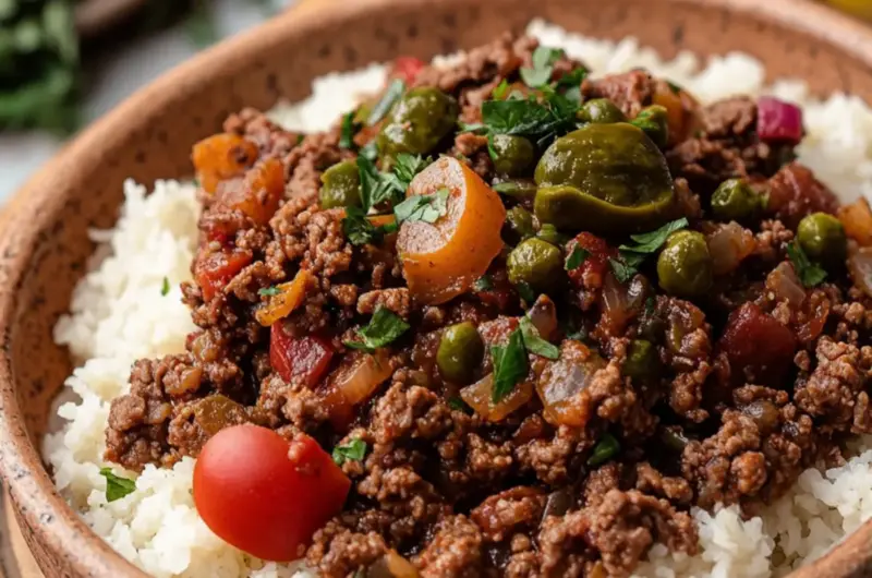 Cuban Beef Picadillo