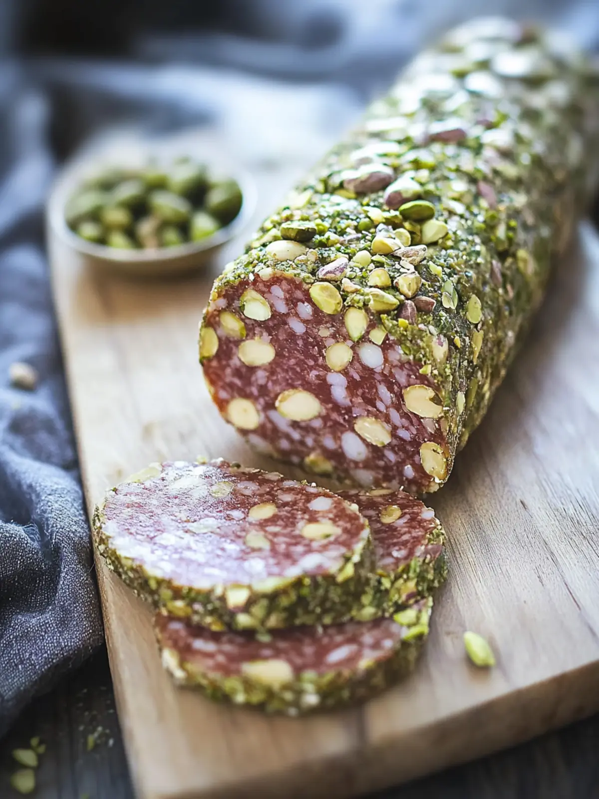 Irresistible No-Bake Pistachio Salami: A Dessert Delight 4 No-Bake Pistachio Salami