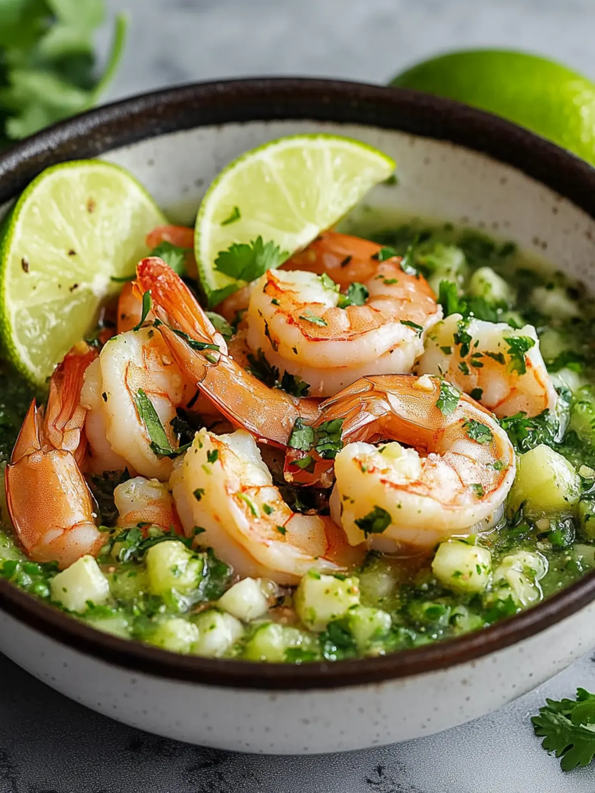 Shrimps in Culichi Salsa: A Guilt-Free Mexican Delight 3 Shrimps in Culichi Salsa