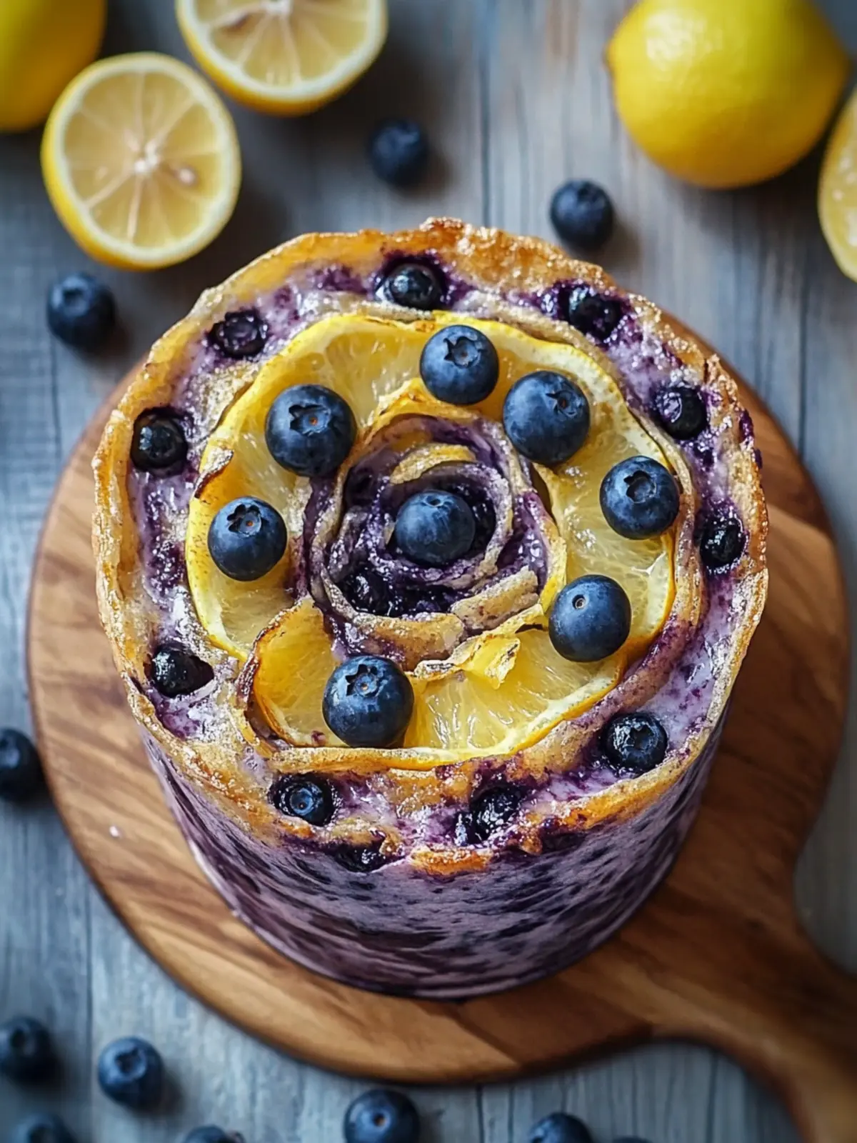 Lemon and Blueberry Soufra: A Creamy Dreamy Delight 4 Lemon and Blueberry Soufra