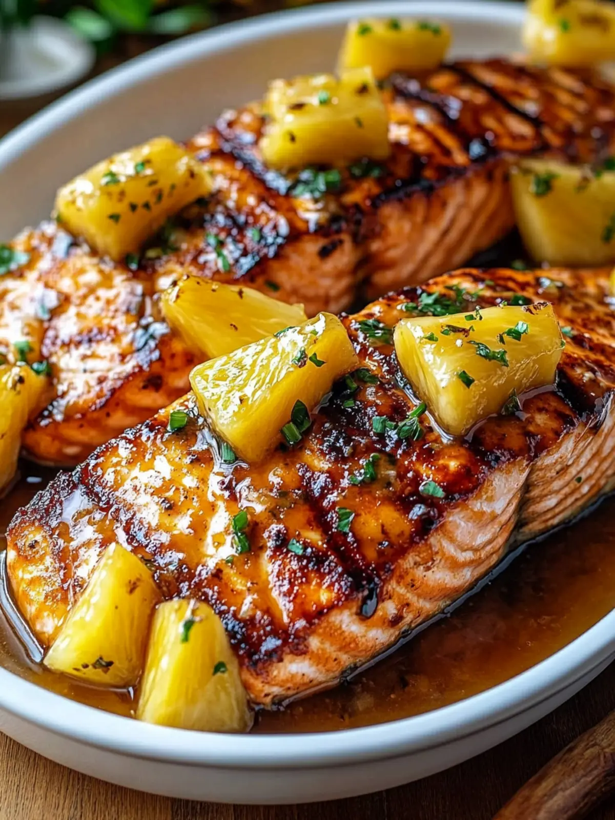 Pineapple Glazed Salmon: Sweet, Savory Delight You’ll Love 2 Pineapple Glazed Salmon