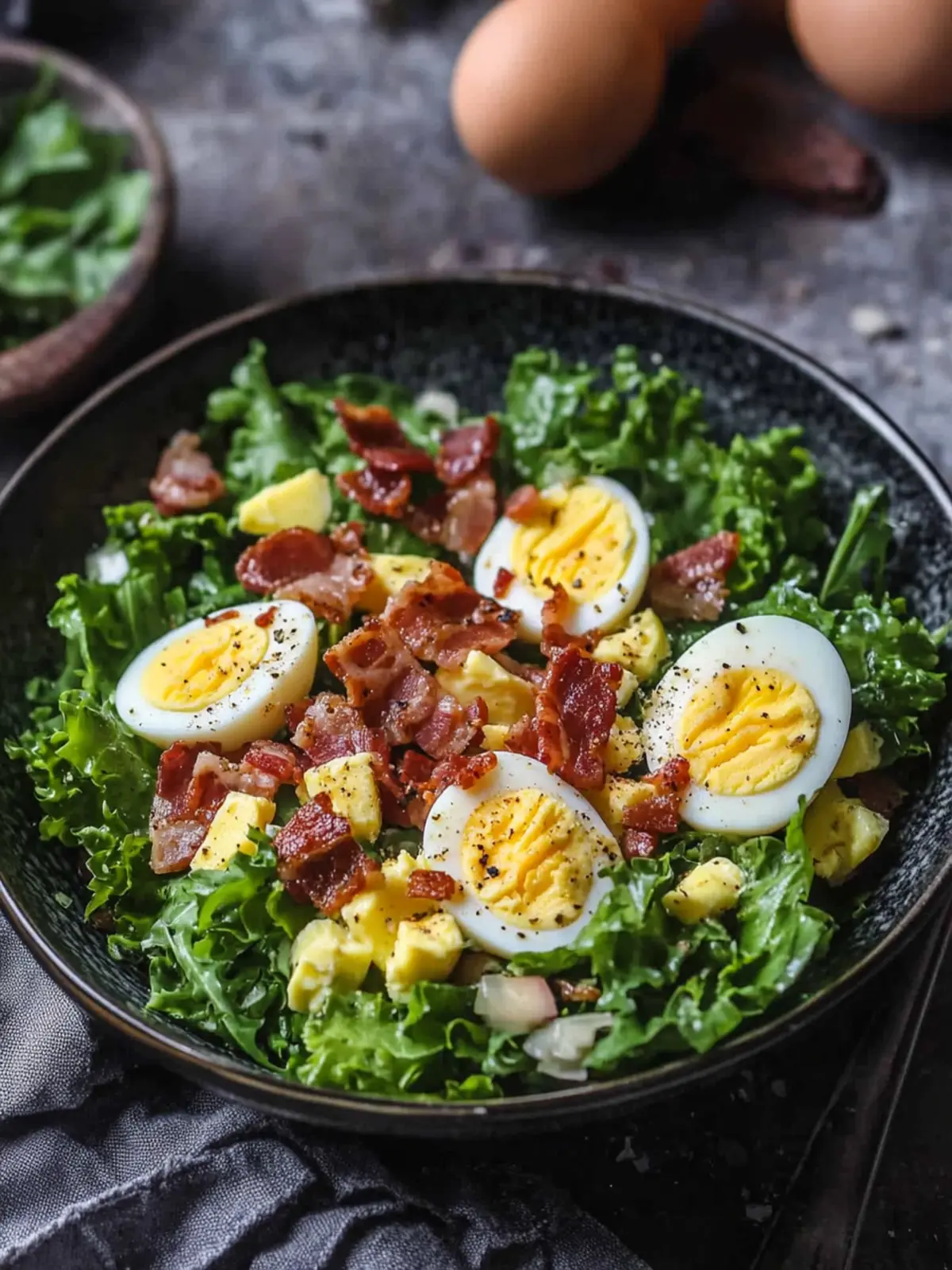 Bacon and Egg Salad: Your New Favorite Comfort Meal 4 Bacon and Egg Salad
