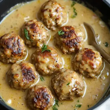 Homemade Meatballs in Dijon Gravy Your New Comfort Food Delight 10 Meatballs in Dijon Gravy