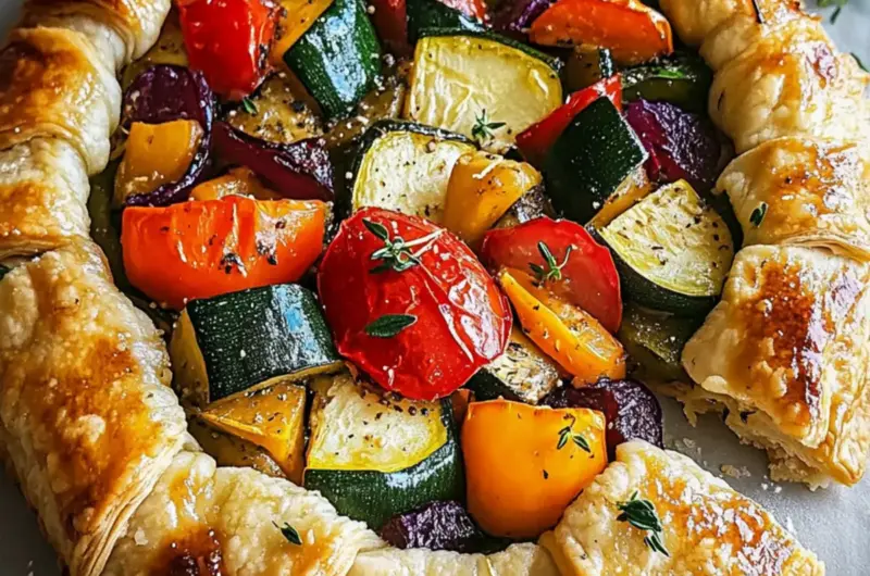 Mediterranean Vegetable Galette