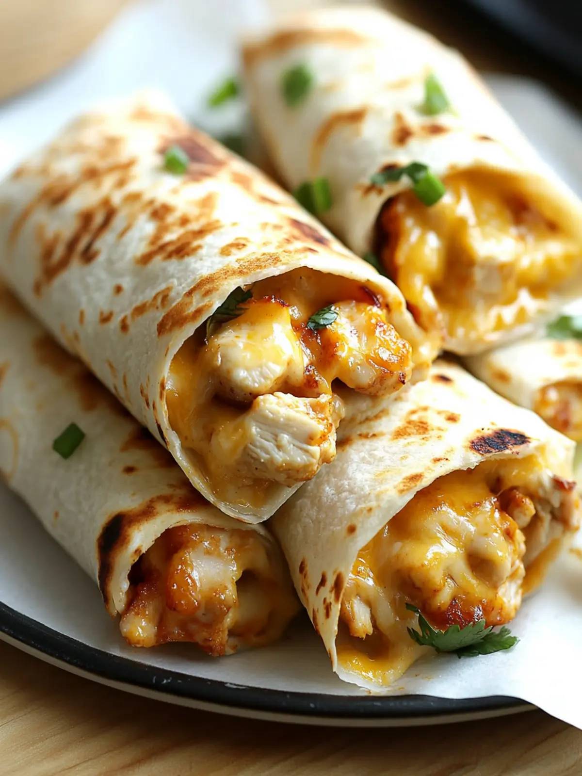 Ooey-Gooey Cheesy Garlic Chicken Wraps You’ll Crave Daily 4 Ooey-Gooey Cheesy Garlic Chicken Wraps