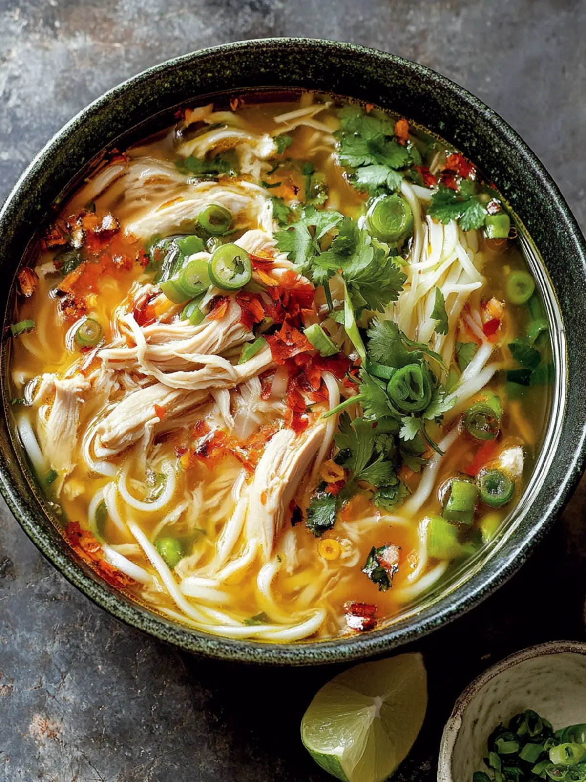 Ginger Garlic Chicken Noodle Soup in Just 25 Minutes 4 Ginger Garlic Chicken Noodle Soup