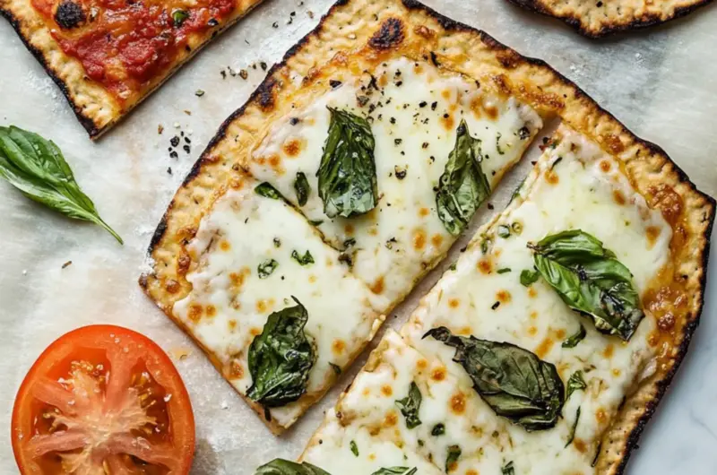 4-Ingredient Matzah Pizza