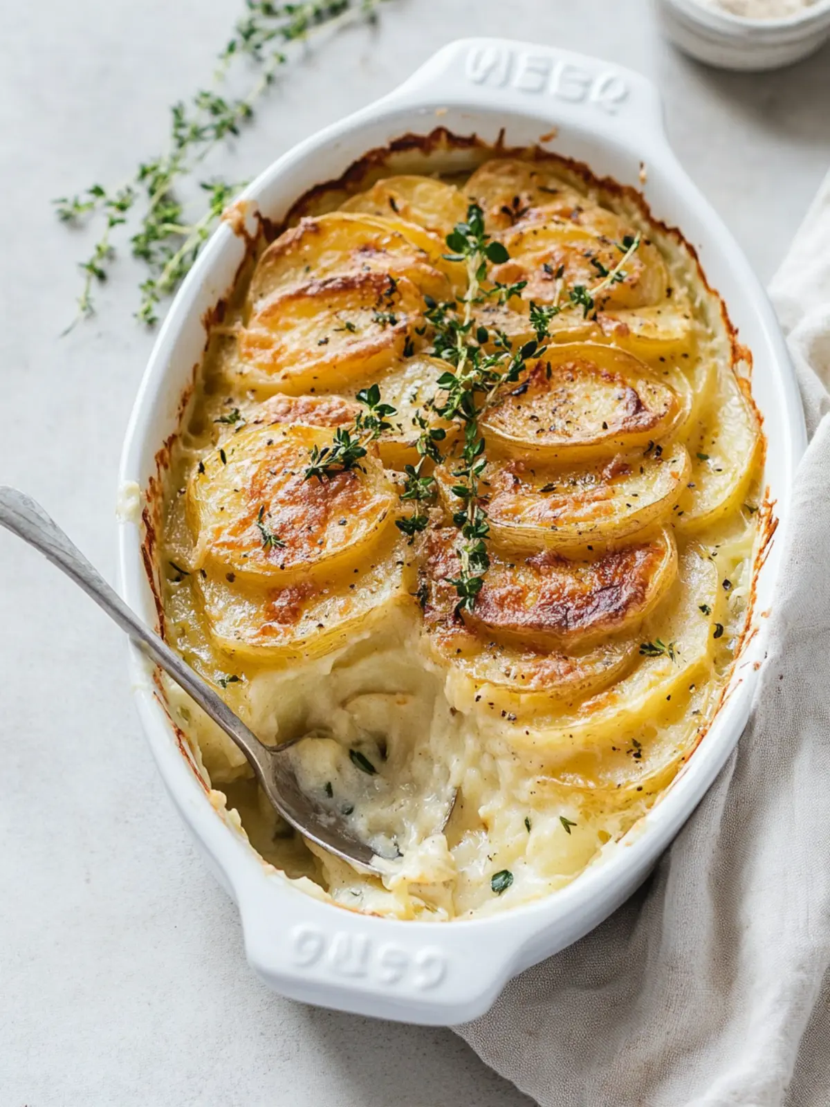 Creamy Scalloped Potatoes with Crispy Edges to Impress Everyone 4 Creamy Scalloped Potatoes