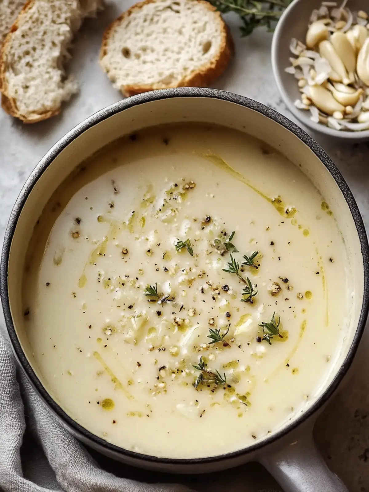 Irresistible Country French Style Garlic Soup for Cozy Nights 3 Country French Style Garlic Soup