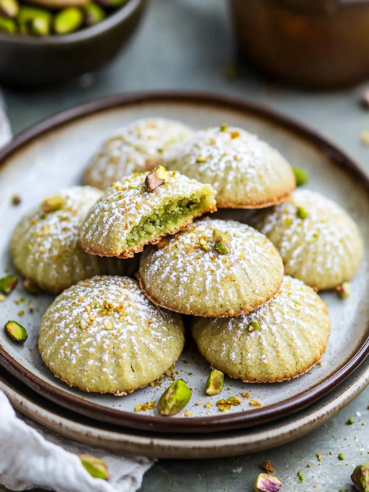 Irresistible Pistachio Maamoul Cookies You’ll Adore 2 Pistachio Maamoul Cookies