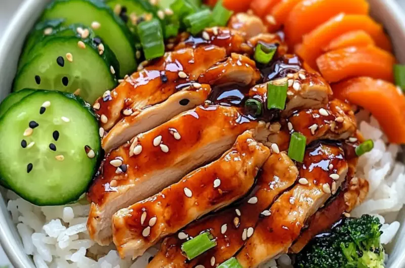 Teriyaki Chicken Rice Bowl